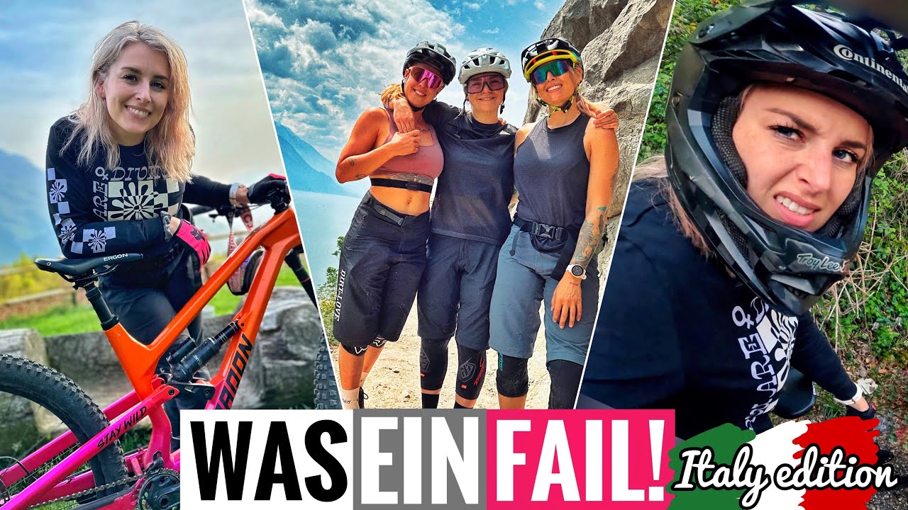 Totaler REINFALL - Riva Del Garda GIRLS Trip! Besser Roadbike als Mountainbike