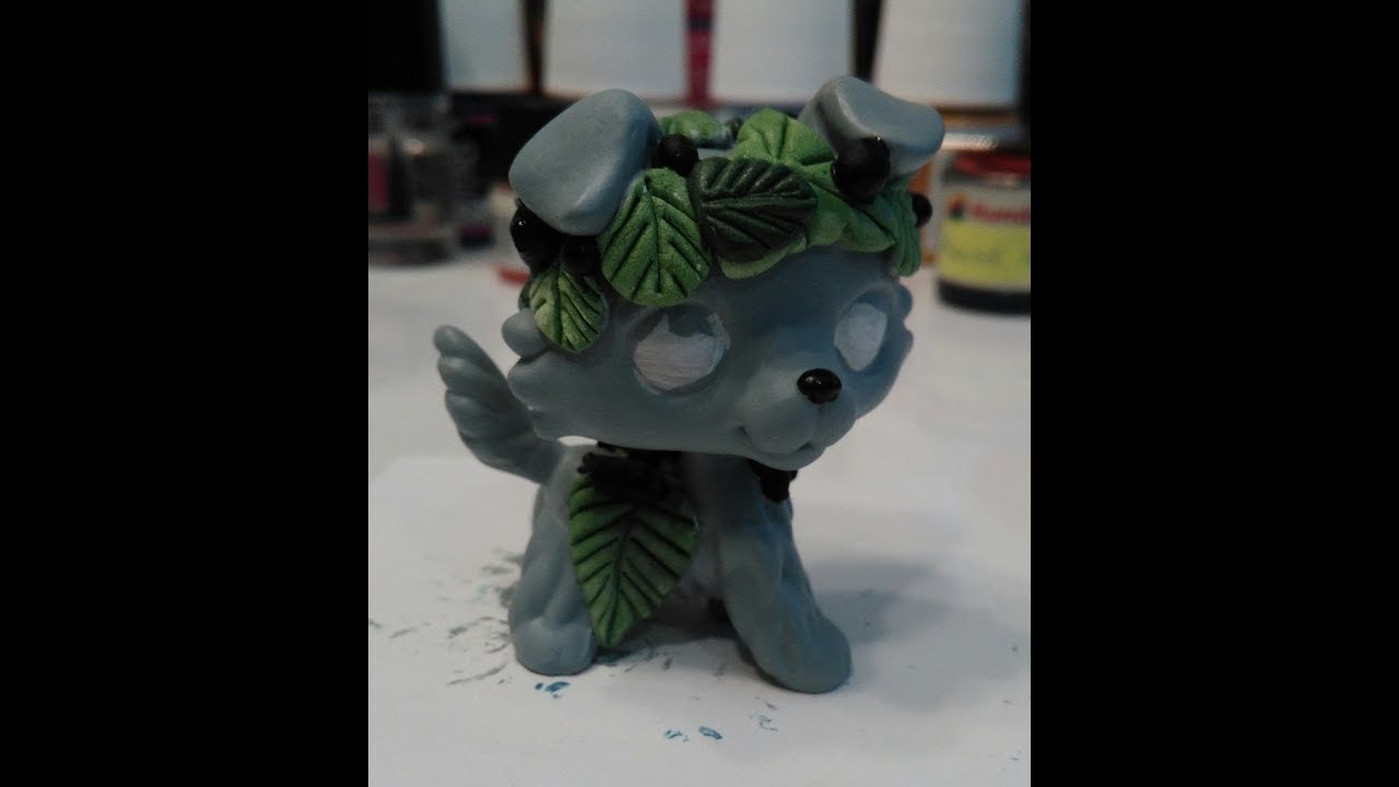 comment réaliser une feuille en PATAREV custom petshop personnalisé chien Colley