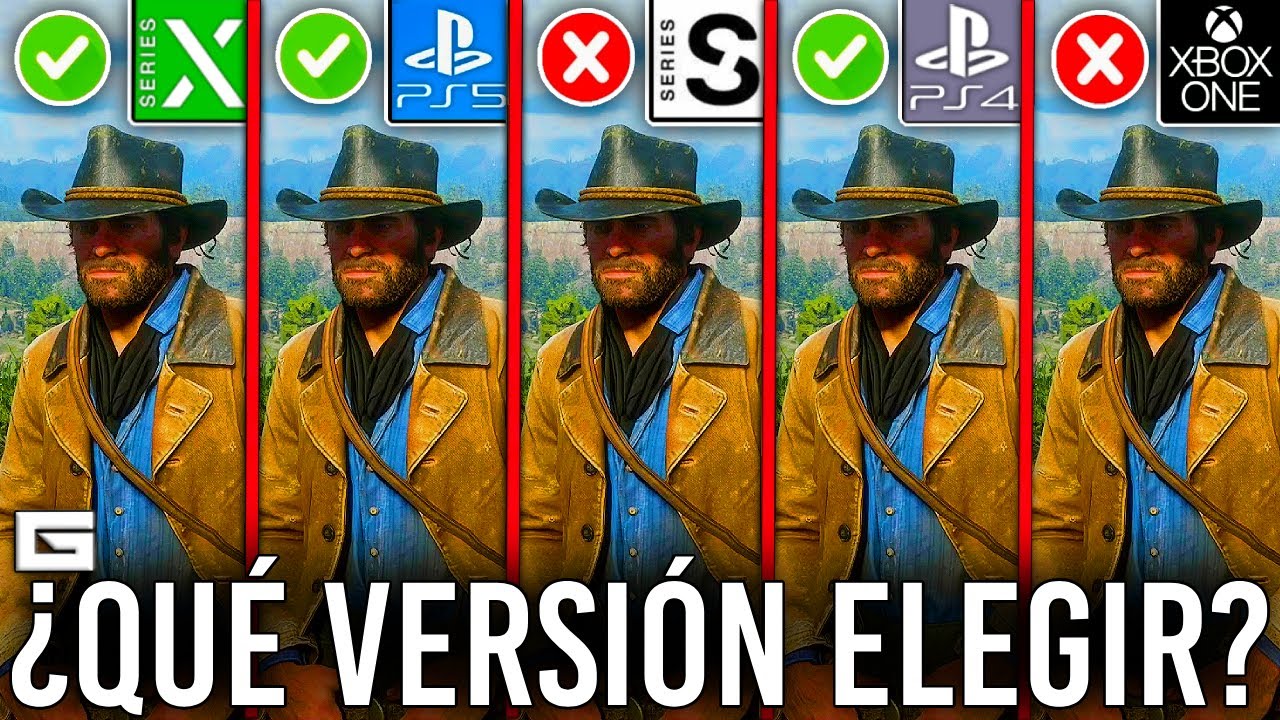 Red Dead Redemption 2 | La Comparativa Definitiva | PS5, Xbox Series X|S, PS4 y Xbox One