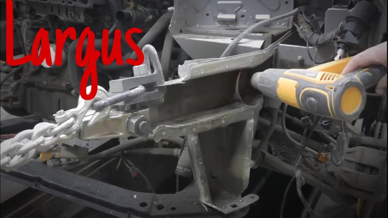 Lada Largus восстанавливаю многоразовые лонжероны 