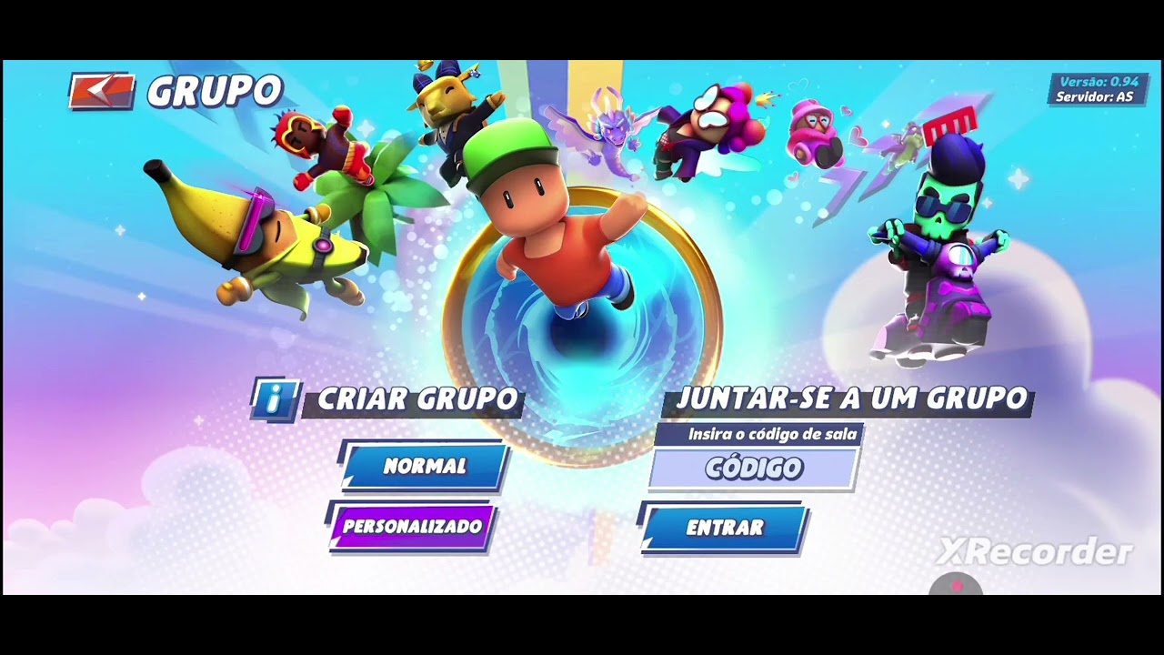 meu primeiro vídeo de stumble guys