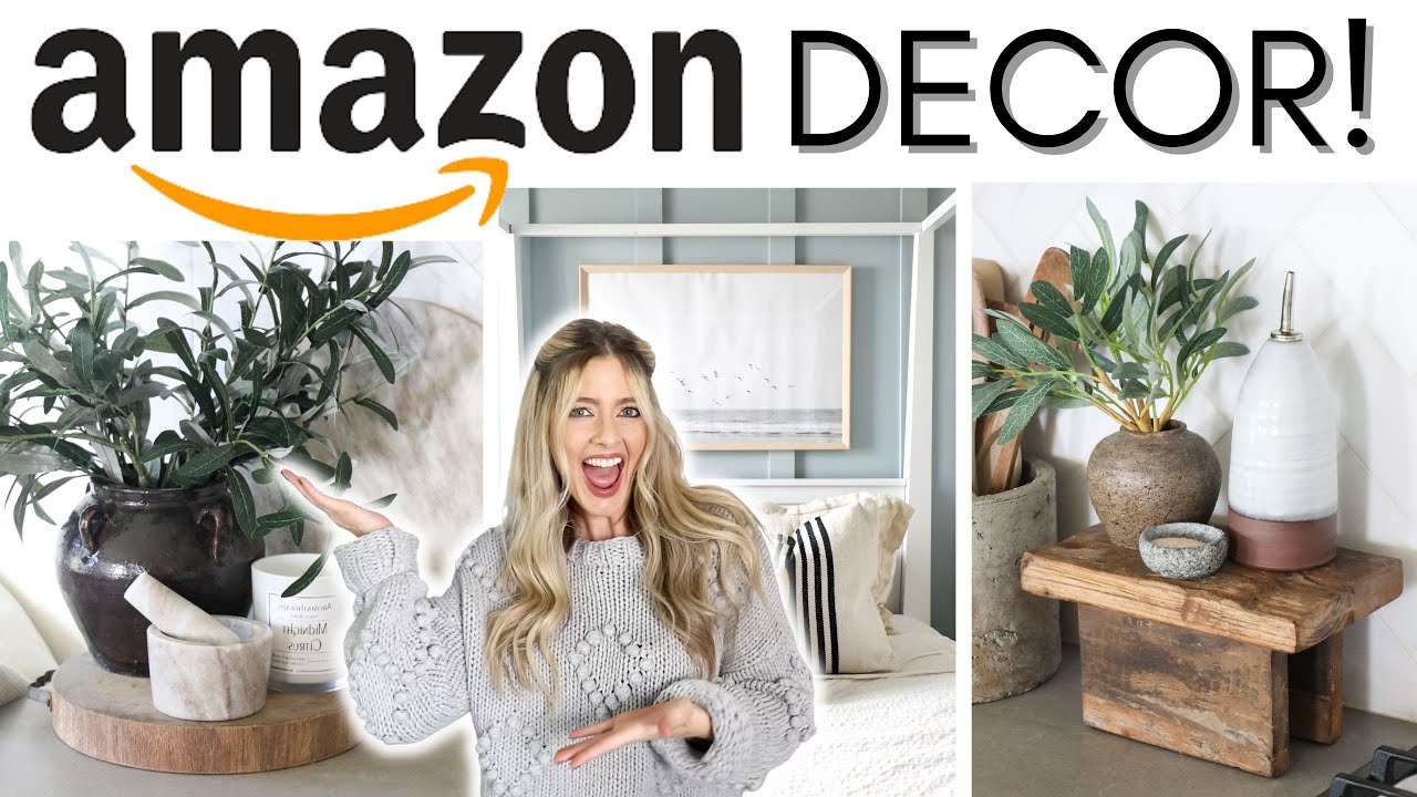HIGH-END AMAZON HOME DECOR || DESIGNER LOOK ON A BUDGET || HOME DECORATING IDEAS