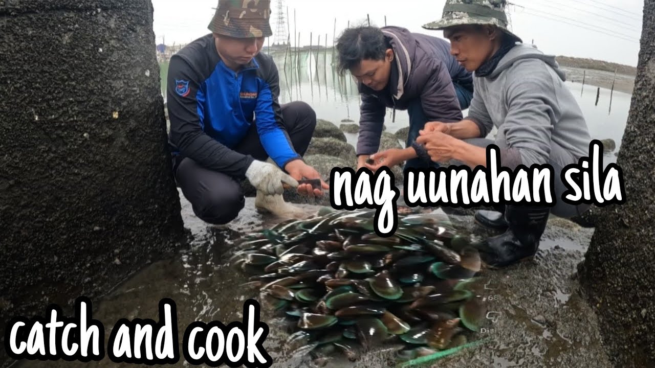 Mga kabayan at ibang lahi 😱nag uunahan dahil malalaki na nakukuha foodtrip/bonding