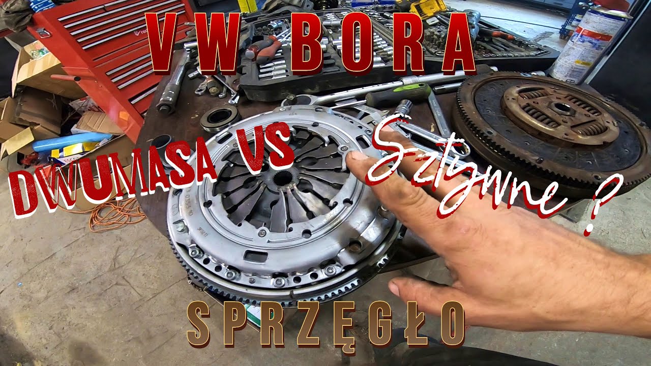 #Wymiana sprzęgła VW Bora 1.9 TDI jakie sprzęgło w dieslu? Dwumasa czy sztywne sprzęgło ?