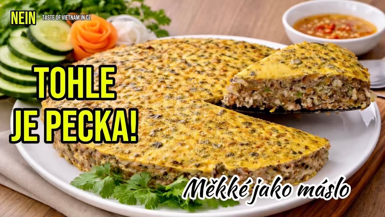 Vietnamská vaječná sekaná | Tradiční chuť k cơm tấm