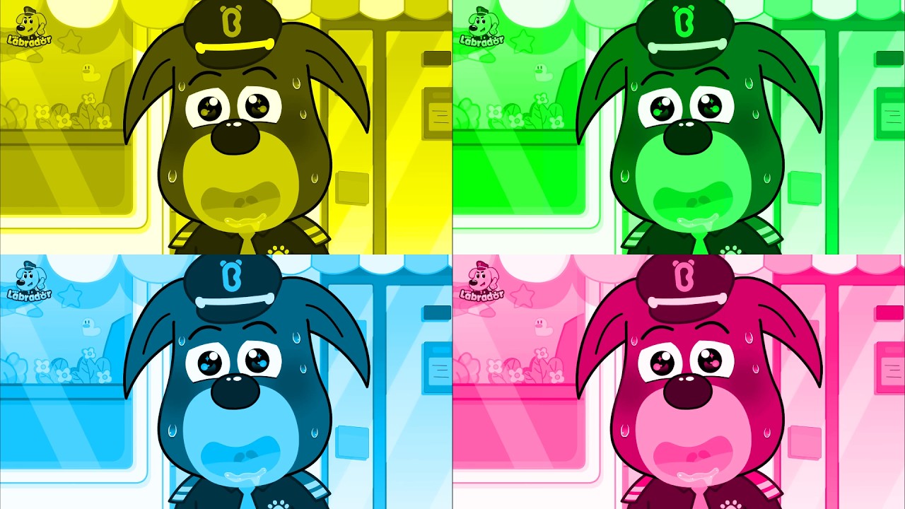 Tiles Hop Coffin Dance – Sheriff Labrador Theme | 4 Color Options!