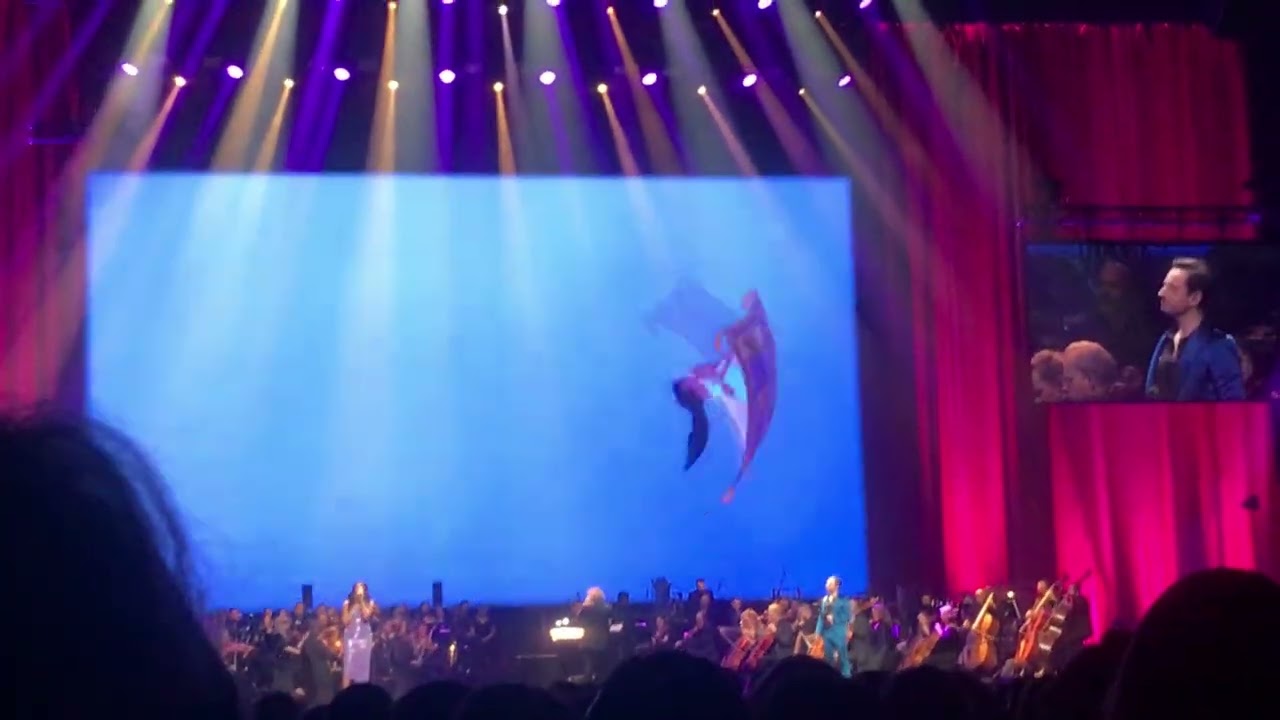 A Whole New World (Aladdin) 'Jonathan Vroege en April Darby' Disney 100 in Concert - Ziggo Dome 