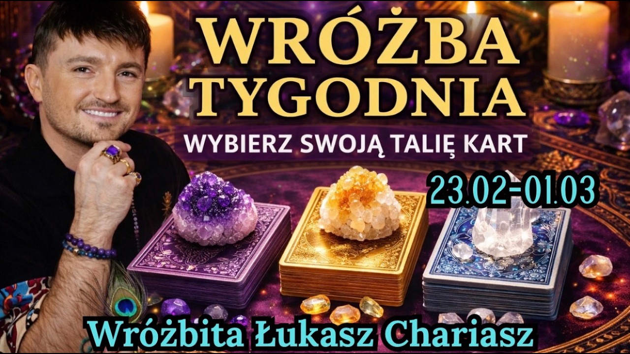 WR&Oacute;ŻBA TYGODNIA 23.02- 1 MARZEC. TAROTOWE CZYTANIE. ŁUKASZ CHARIASZ