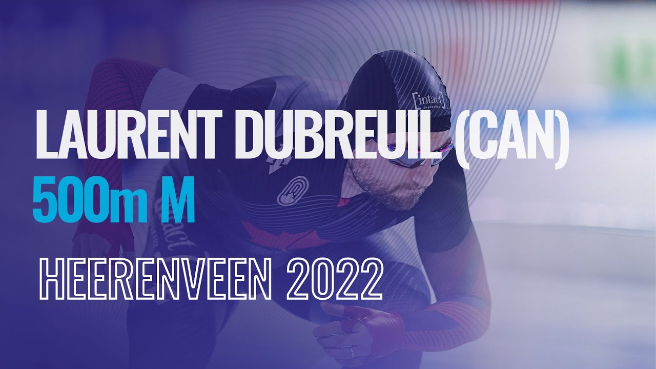 Laurent DUBREUIL | Winner | 500m M | Heerenveen | #SpeedSkating