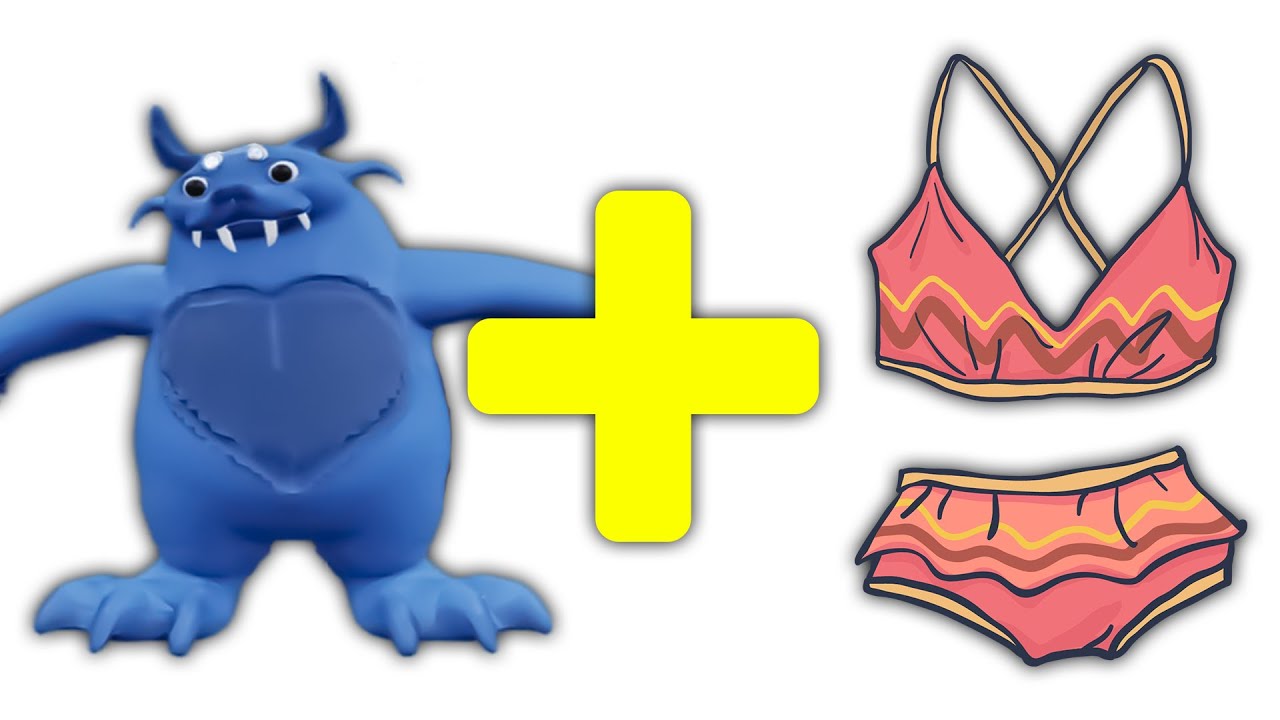 DR.FLUFFYPANTS + SWIMWEAR = ??? | Garten of BanBan Animation Chapter 4
