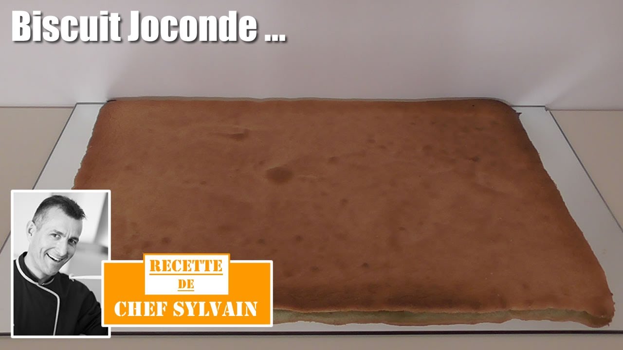 Biscuit Joconde - Recette par Chef Sylvain