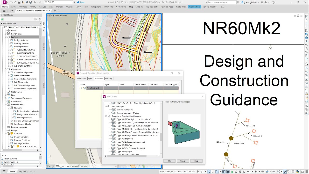 Civil 3D UKIE 2025 - Instructional Video and New Features