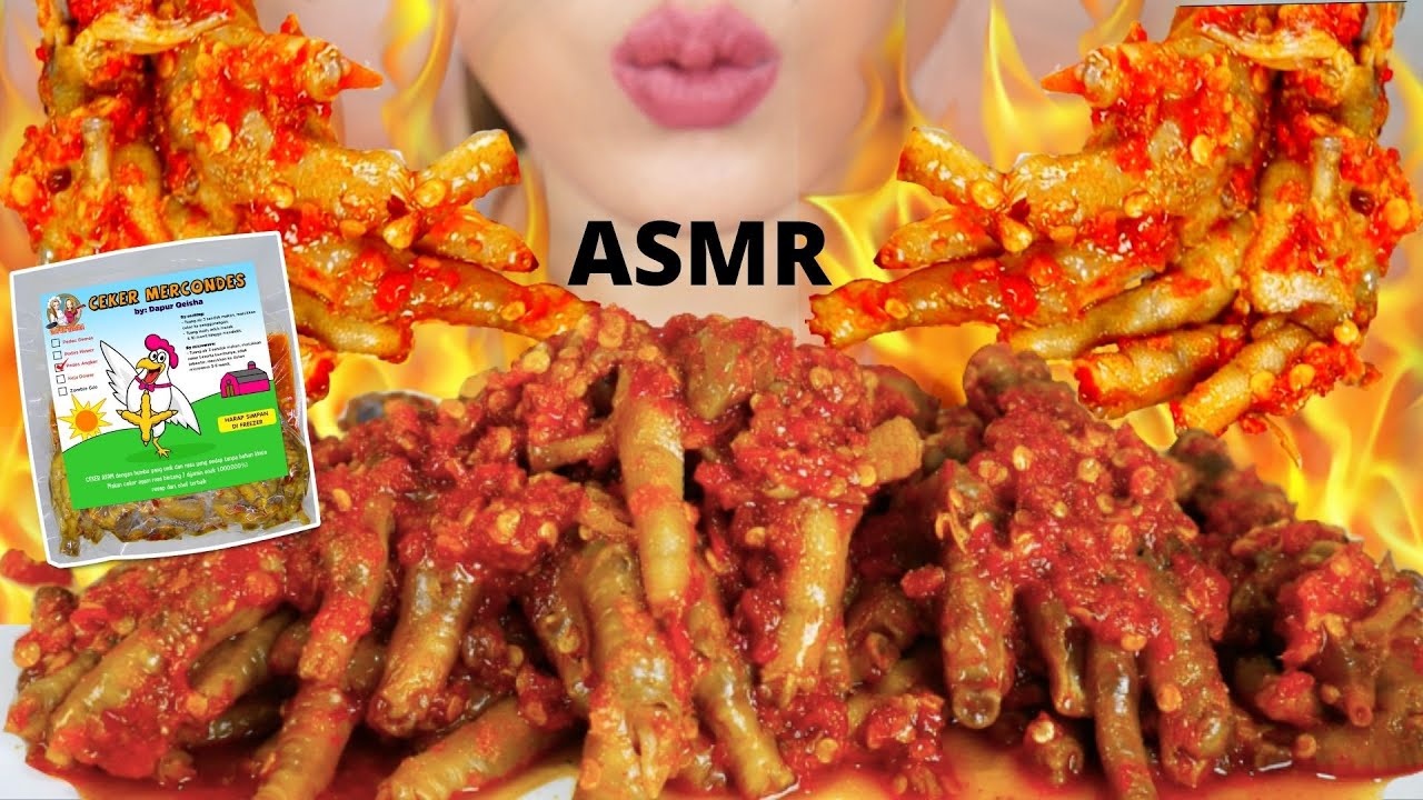 ASMR CEKER LUNAK MERCONDES | SUPER DUPER PEDES!!😭🌶 | ASMR INDONESIA | NO TALKING