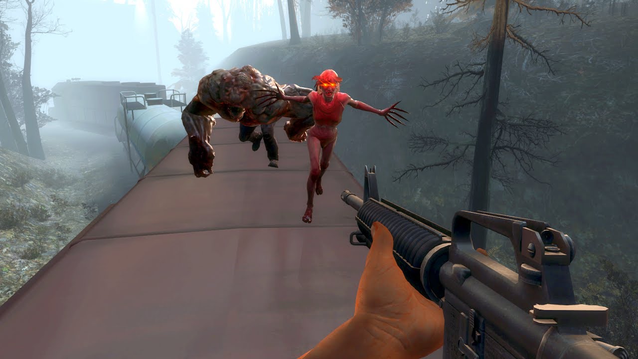 Left 4 Dead - Expert, Speedrun, Blood Harvest, Solo (10:04)
