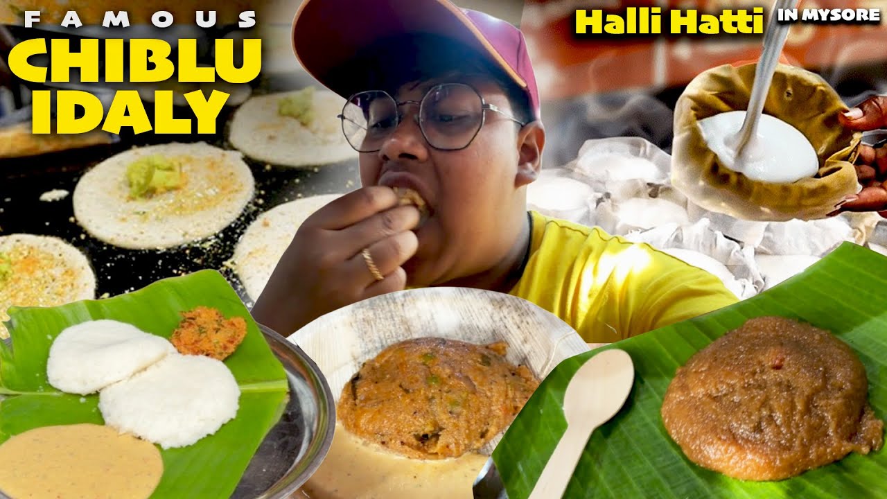 First Time Trying the Bamboo Basket Idli 🤯🤤 Mysuru's Traditional Village Style Breakfast 😍