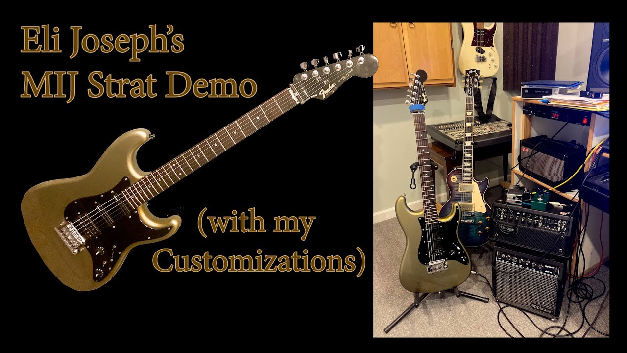 Fender Stratocaster Super Strat MIJ with Dimarzio Pickups