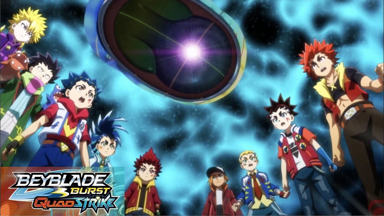 Beyblade Burst QuadStrike full opening (My Version)