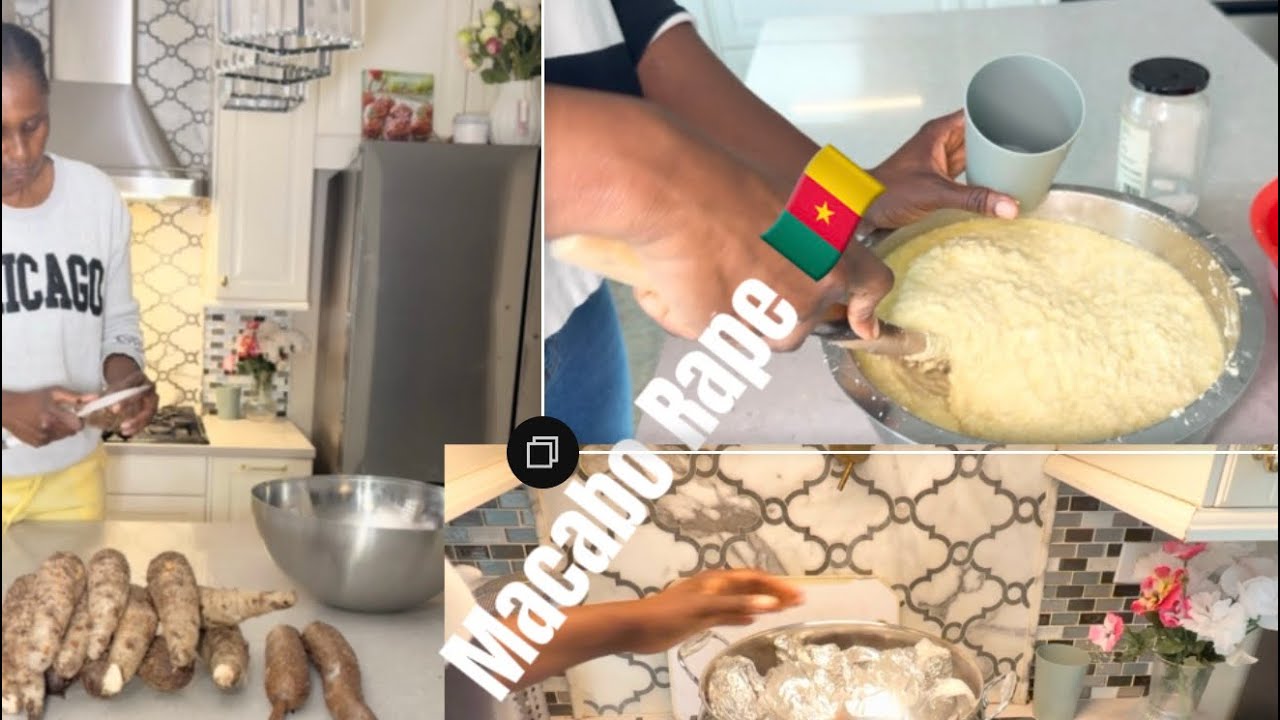 How to cook delicious Macabo rape/ step by step 🇨🇲