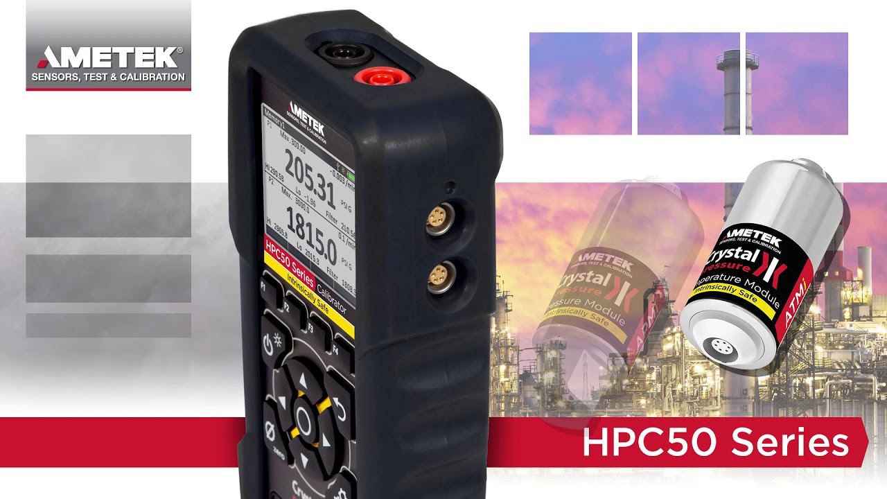 HPC50 Pressure Calibrator Overview