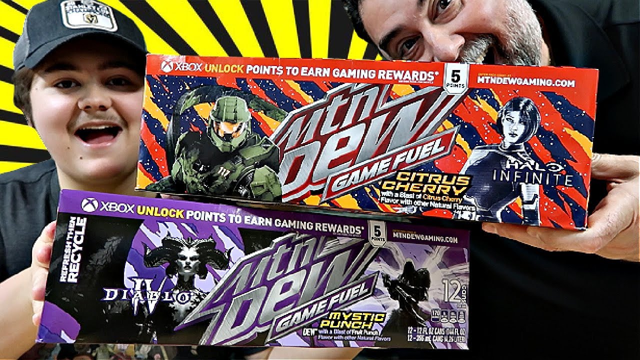 MTN DEW Brings Back Game Fuel for 2023! Citrus Cherry and Mystic Punch Review