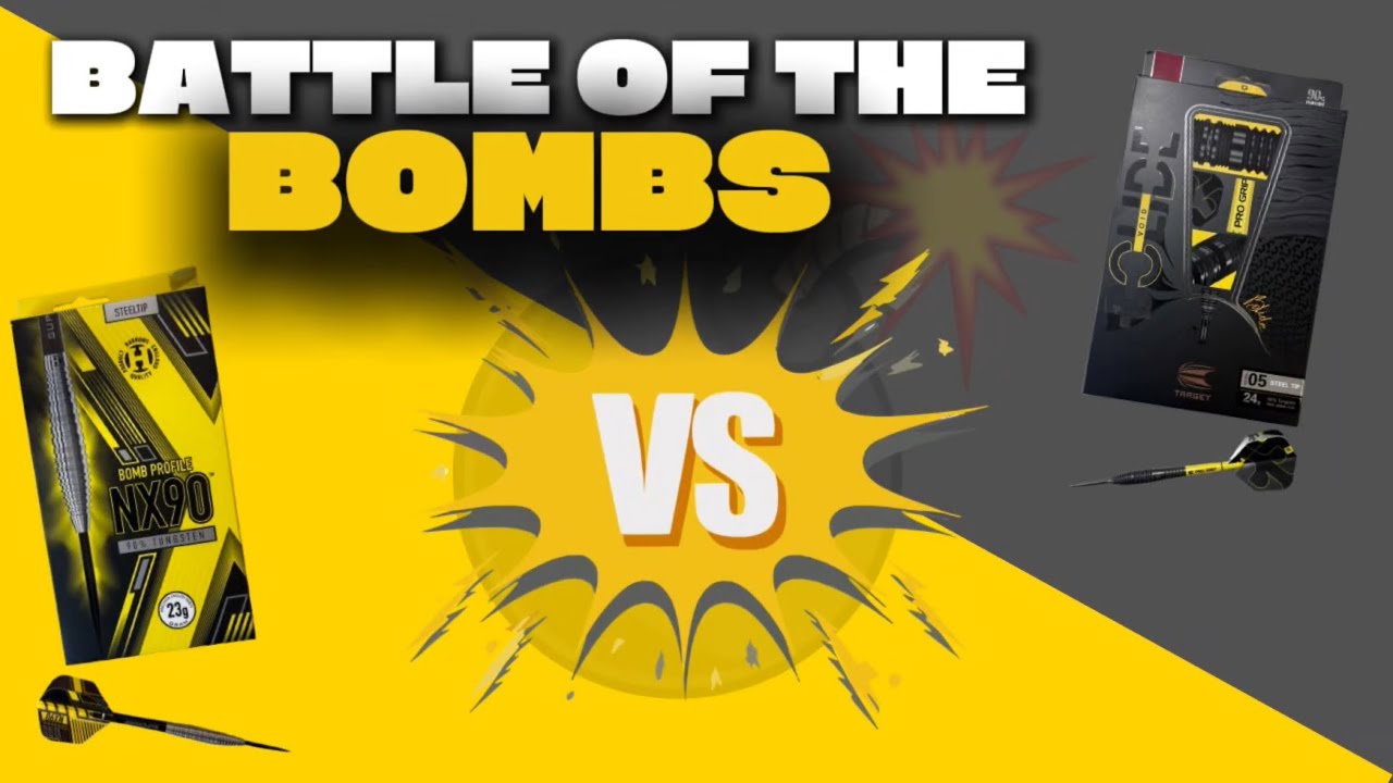 Battle of the Bombs 💣 Harrows NX90 vs Target Bolide 05 | Dart Test & Review