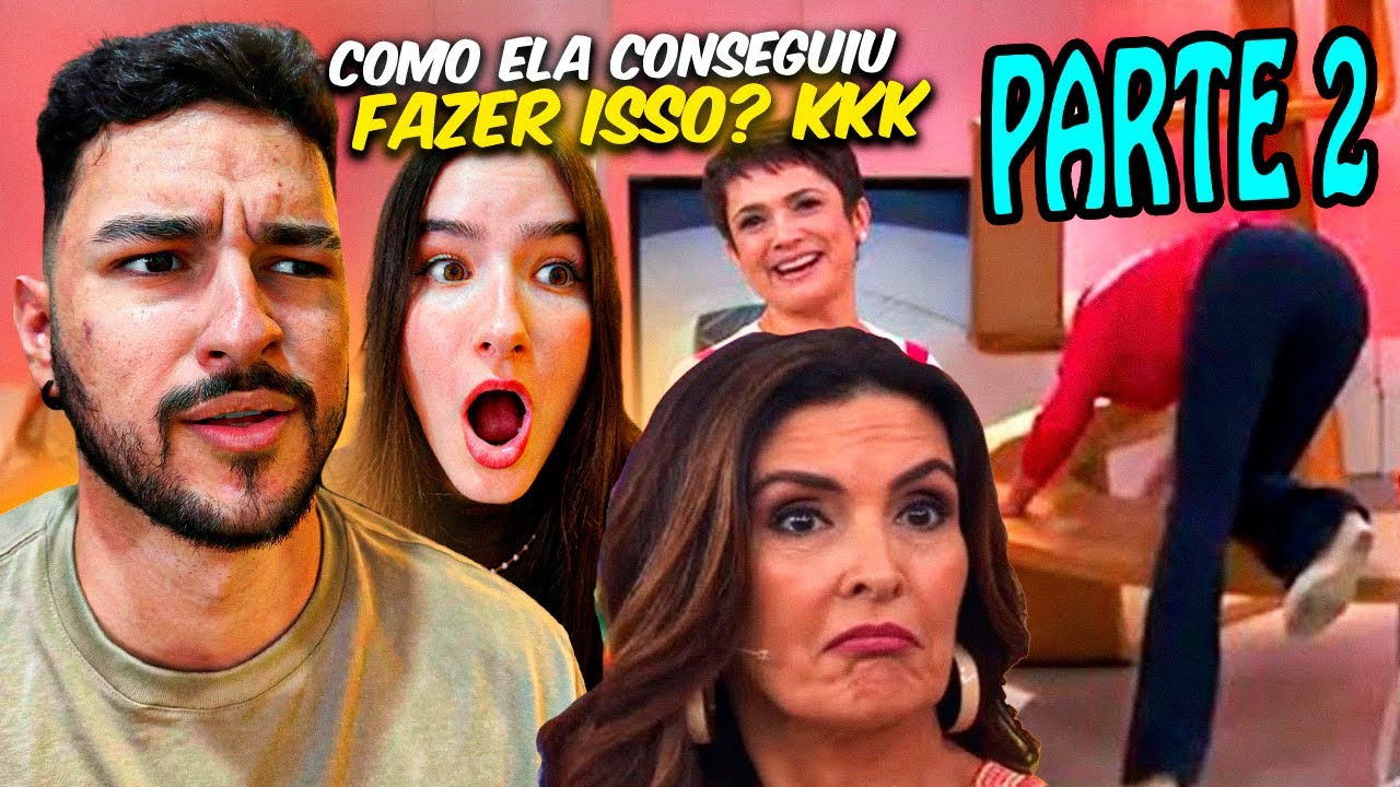 Apenas uns MICOS AO VIVO na TV Brasileira! PARTE 2 | Fala de Tudo - React