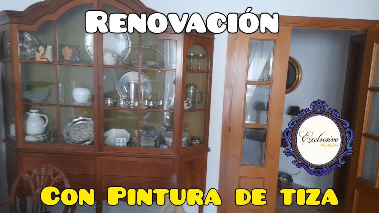 RENOVACION de Vitrina antigua con CHALK PAINT