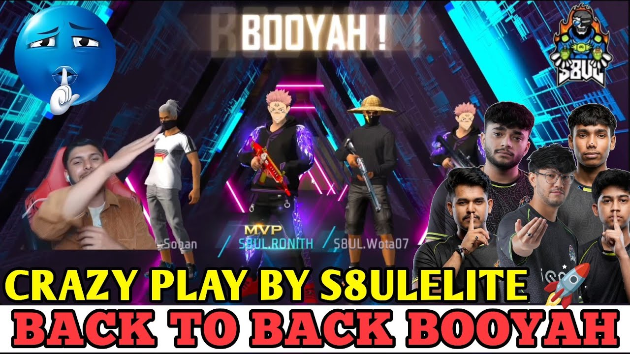 Back to back BOOYAH by S8ulElite🚀 || Asia championship @NonstopGaming_ @pahadigamer_official 