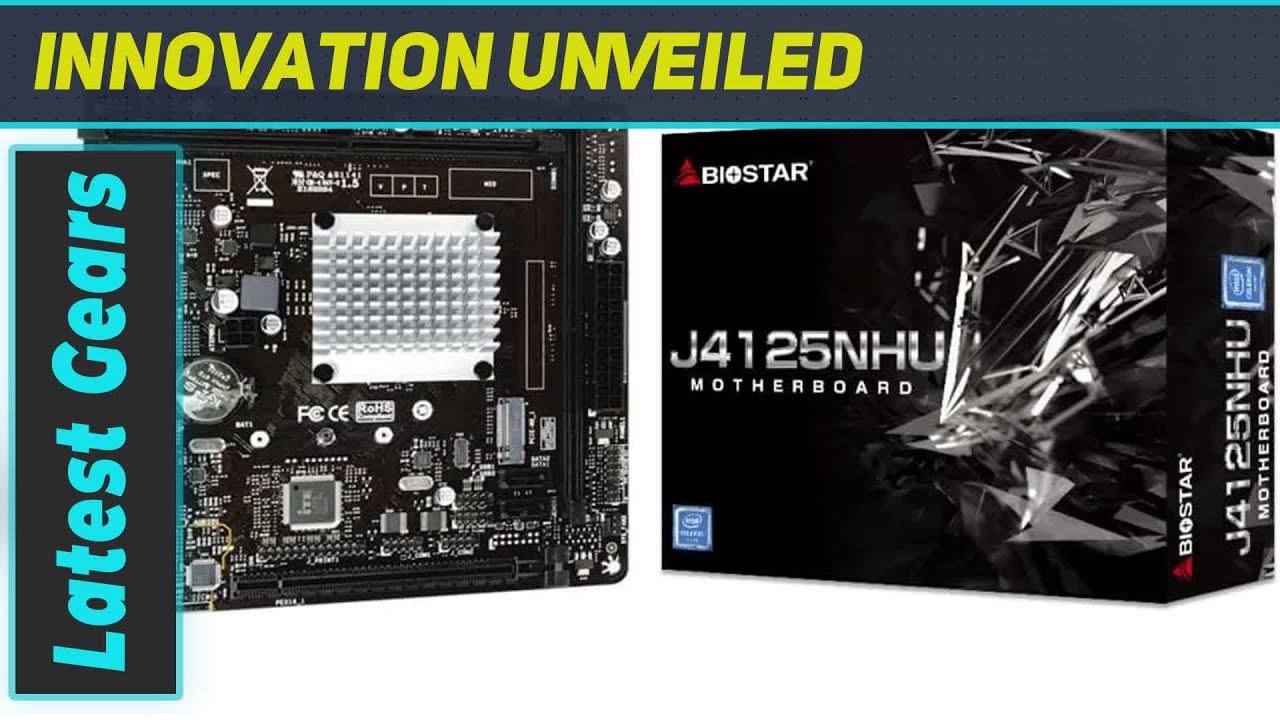 Biostar Intel Celeron J4125 On-Board Motherboard Mini-ITX: The Ultimate Budget Powerhouse!