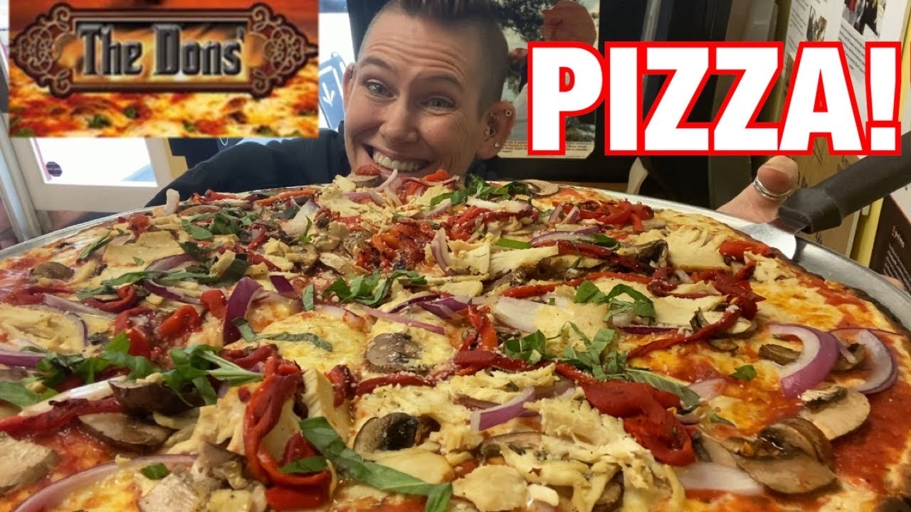 DON’S WOODFIRED PIZZA SOLO CHALLENGE | MOM VS FOOD | PIZZA NATION