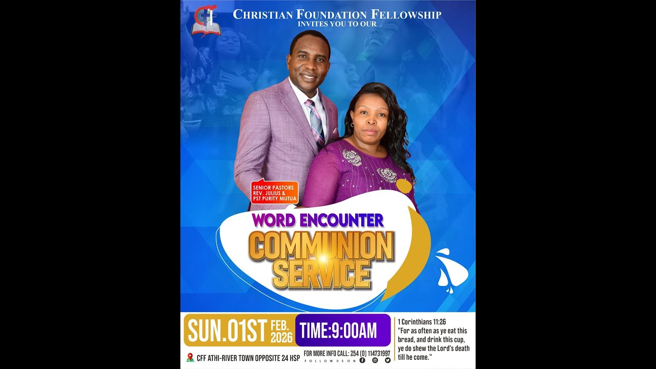Things That Cause God To Stay Away From You || Overseer Julius || Sunday Main Two || CFF Athi-River.