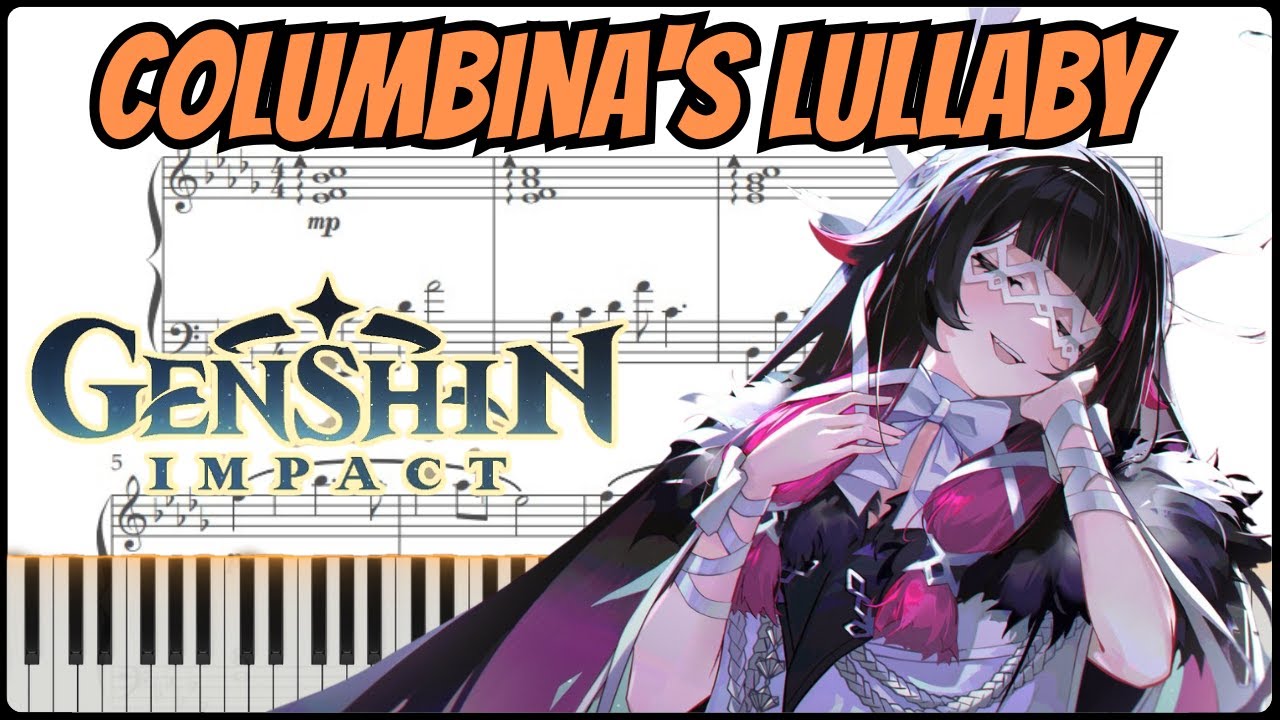 🎹 Genshin Impact - Columbina's Lullaby (Haunting Piano Arrangement)