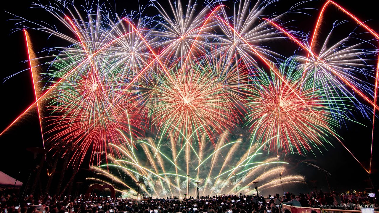 4K|🇵🇭 Platinum Fireworks' Closing Exhibition | 12th Philippine International Pyromusical Competition