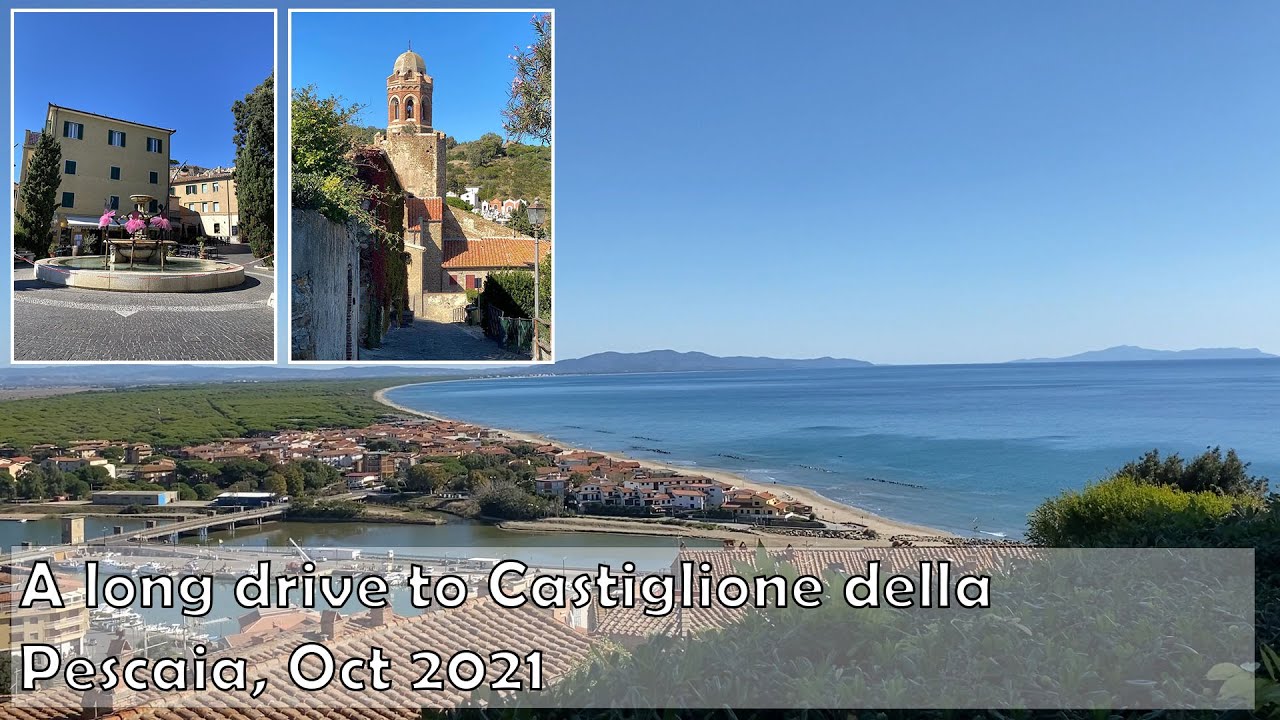 A long trip to the gorgeous seaside town of Castiglione della Pescaia, Tuscany, Italy