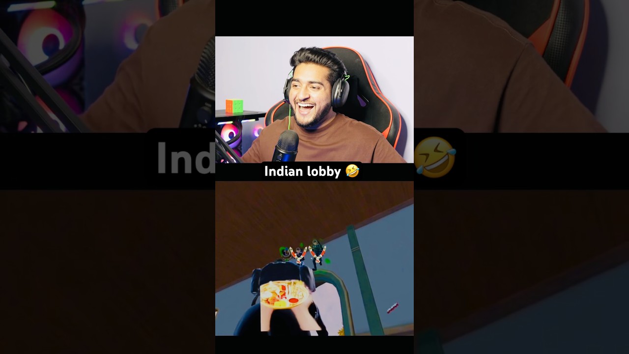 Indian lobby 🤣 #bgmi #bgmifunnycontent #bgmishorts #comedyvideo #funnyvideo #reactionvideo #pubg