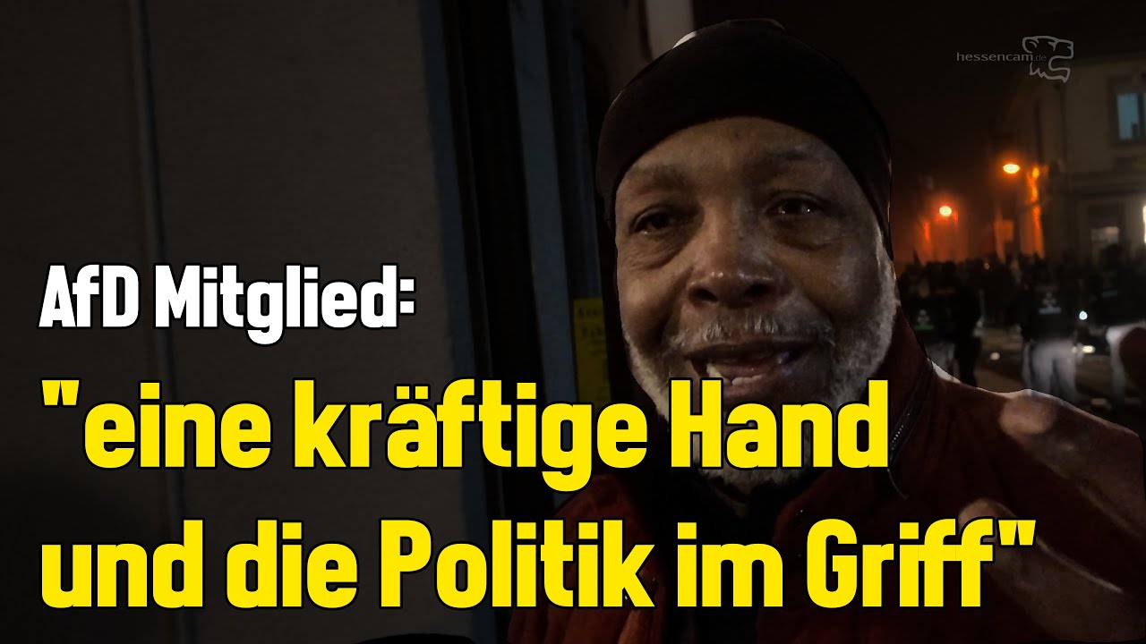 Neujahrsempfang der AfD - Begegnungen