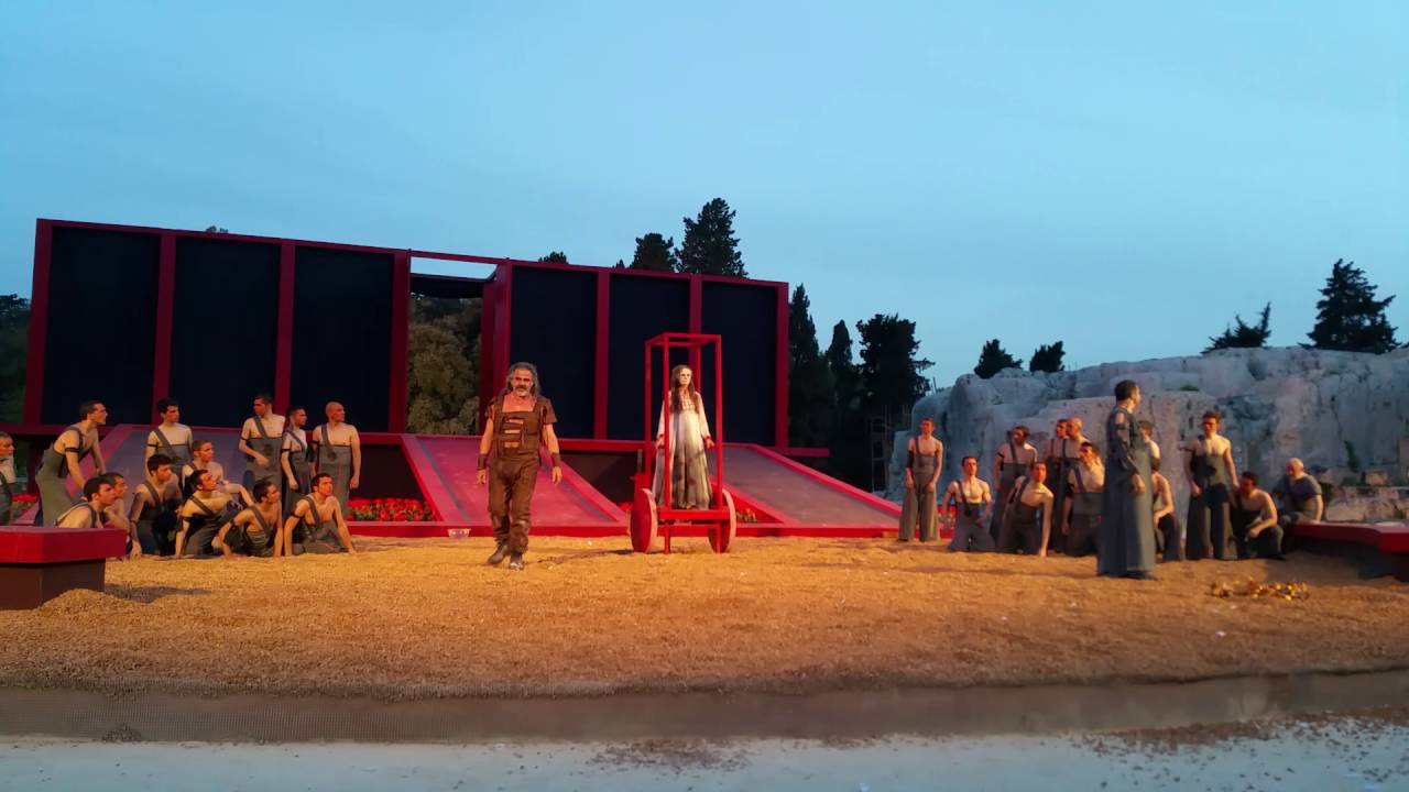 Alcesti. Teatro Greco Siracusa 2016
