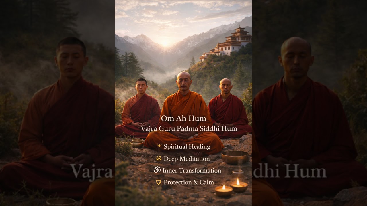 🌠🪷SUPER POWERFUL Tibetan Chant to Quiet the Mind Instantly, Release Stress & Enter Deep Meditation