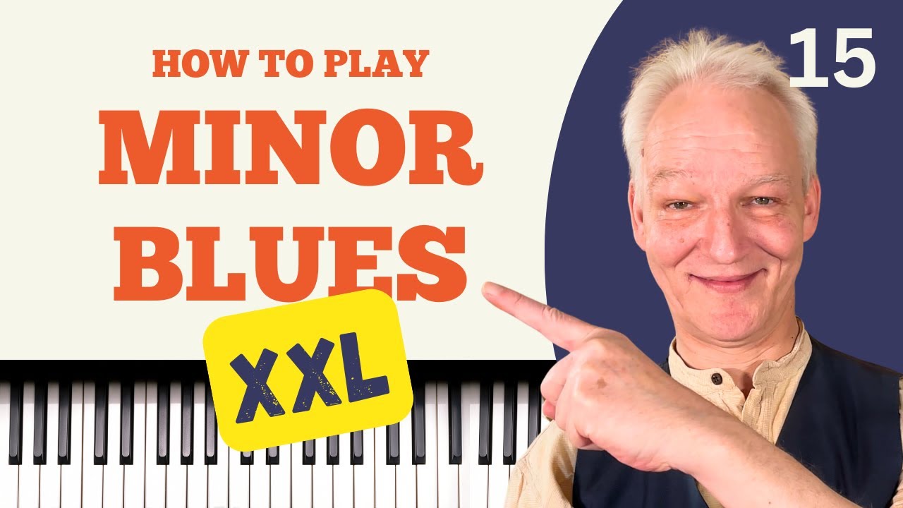 How To Master Minor Blues on Piano, (Easy to Intermediate)