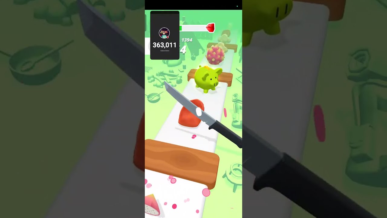 🍓Most Satisfying Game Ever🍓 | Perfect Slices Gameplay #shorts #liveviral #shortsfeed #shortslive