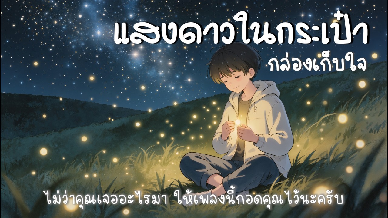 แสงดาวในกระเป๋า | เพลงฮีลใจ ในวันที่เหนื่อยล้า (ฟังแล้วรักตัวเองมากขึ้น)#เพลงฮีลใจ#รักตัวเอง