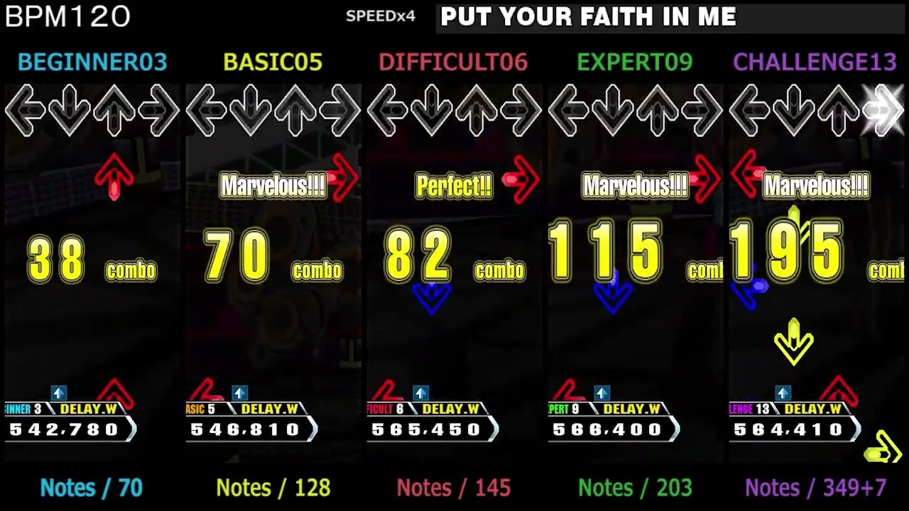 DDR / PUT YOUR FAITH IN ME - SINGLE (DanceDanceRevolution 2ndMIX)