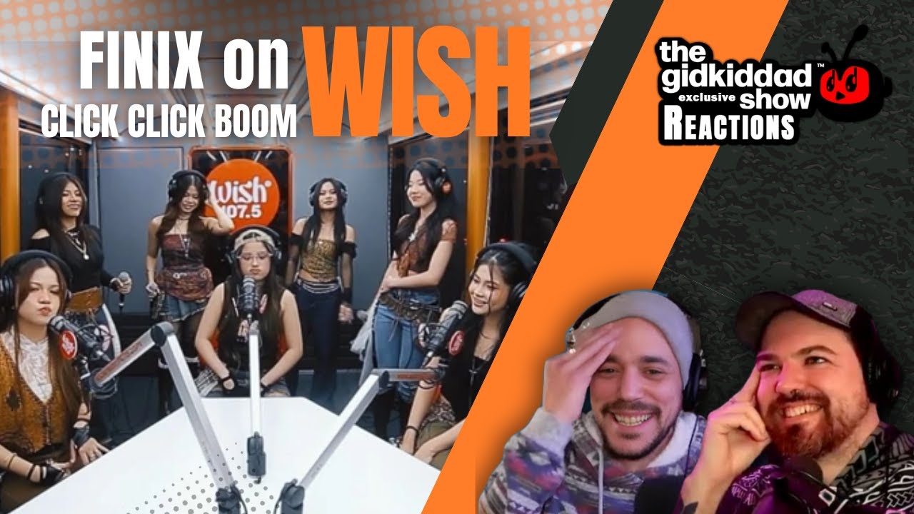 PRODUCERS REACT - FINIX Click Click Boom Live at Wish 107.5 Bus Reaction