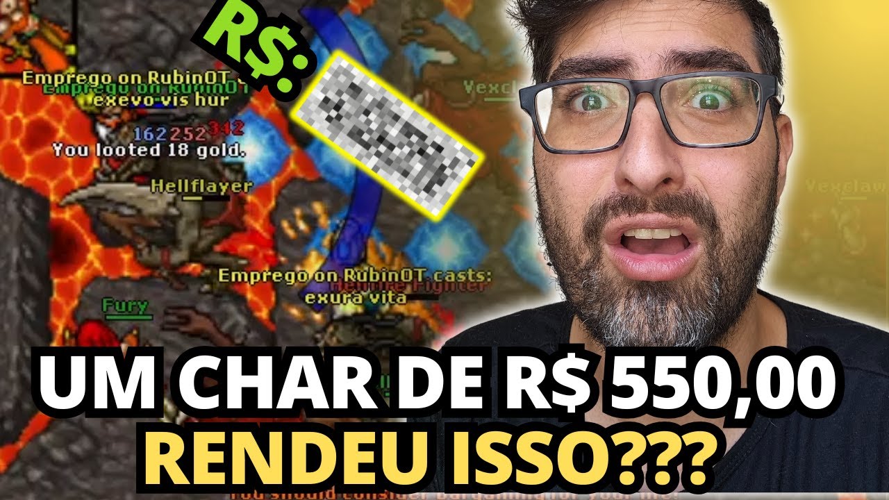 24 HORAS DE FARM NO RUBINOT EM DINHEIRO REAL