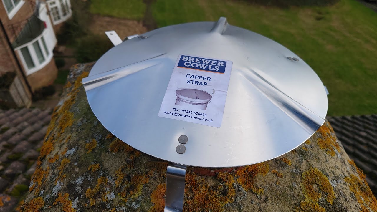 HOW TO FIT A CHIMNEY VENT COWL.