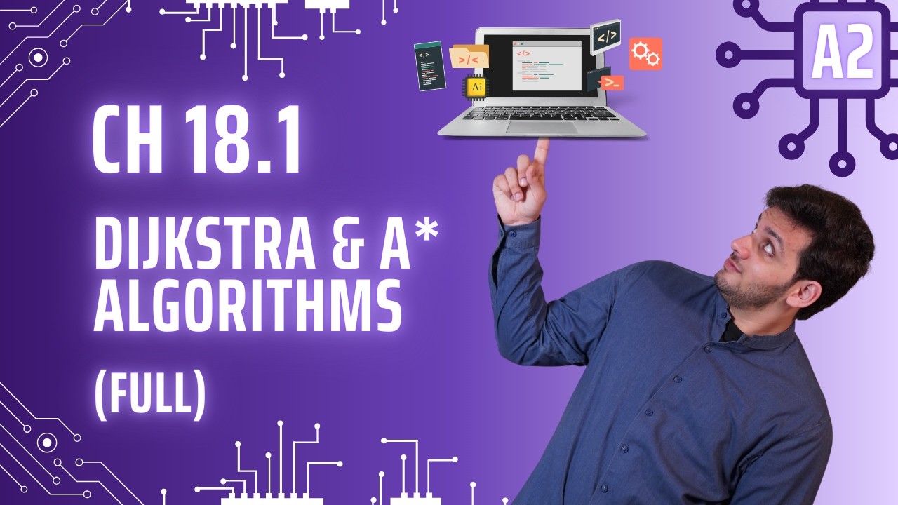 Глава 18.1 Искусственный интеллект (алгоритмы Дейкстры и A*) | Уровень A2 по информатике | 9618 P3