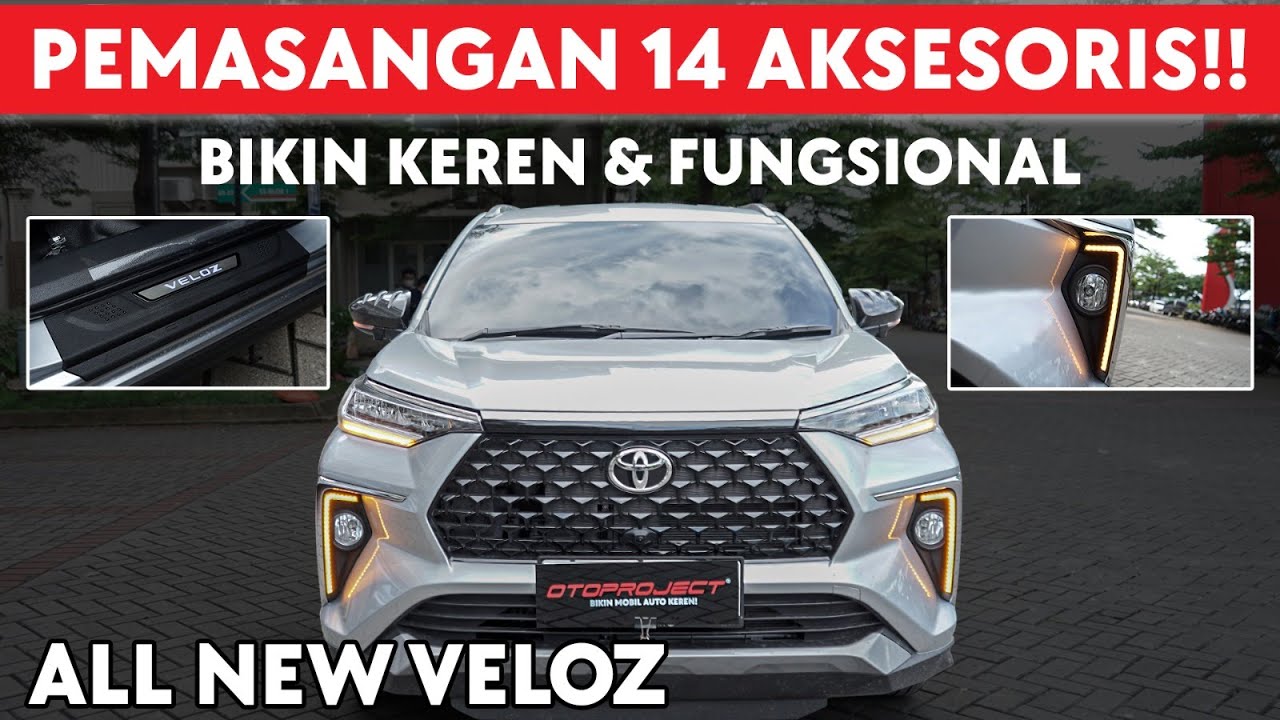 TOYOTA VELOZ MODIFICATION, INSTALL THE MOST SELLING ACCESSORIES!