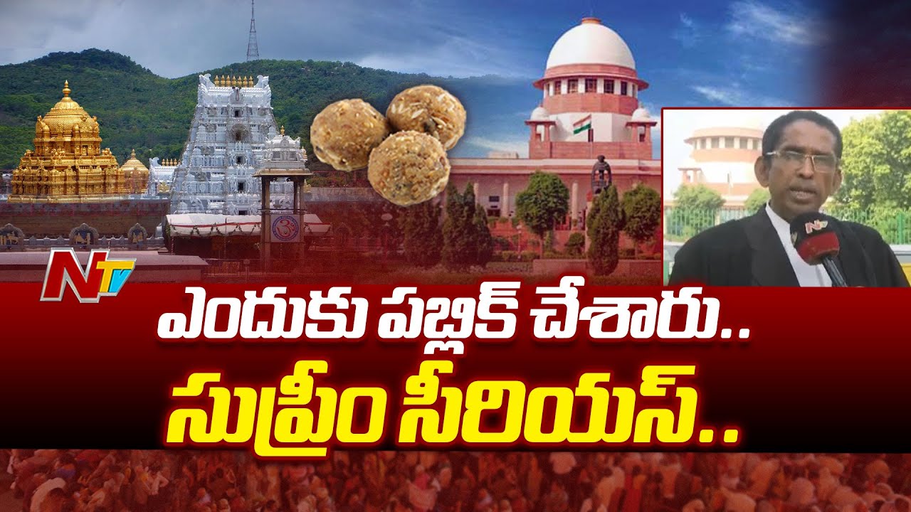 Supreme Court Lawyer Face To Face On Supreme Court Orders On Tirupati Laddu issue | Ntv