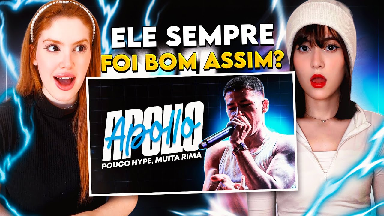 REACT POUCO HYPE, MUITA RIMA - Apollo MC 🚀 | CR Reacts