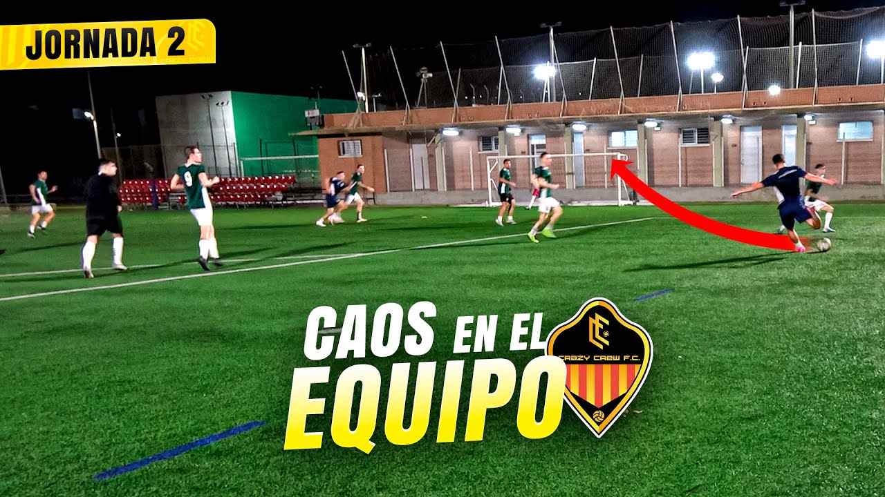 🤬 CAOS EN EL EQUIPO ⚽️ *LIGA FÚTBOL J2* Crazy Crew FC